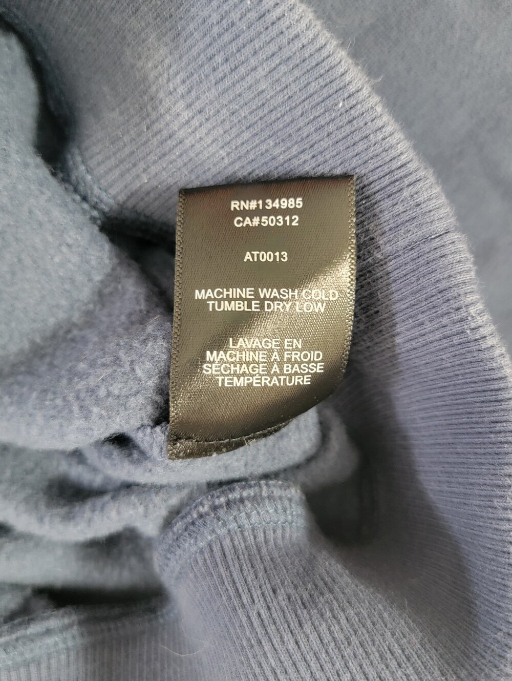 For Love And Lemons Slate Blue Cropped Hoodie Cinched Waist Hem Size Medium - Picture 9 of 12